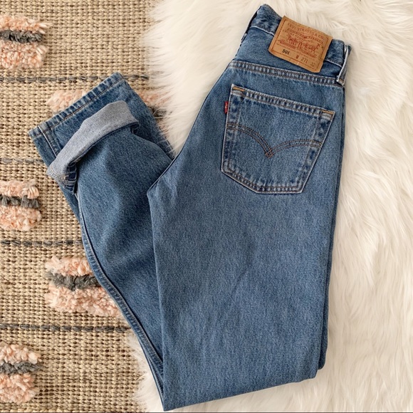 Levi's Pants - 90’s Vtg Retro Levi's 501 High Waisted Jean Sz 27